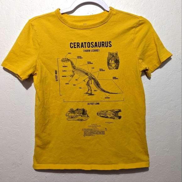 GAP Other - Gap Kids Horn Lizard Yellow Graphic T-Shirt Large